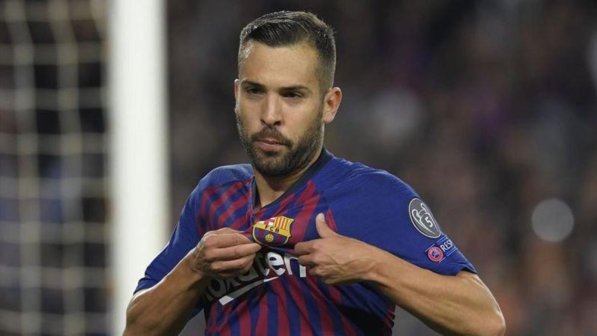 Jordi Alba.-LLUÍS GENÉ / AFP