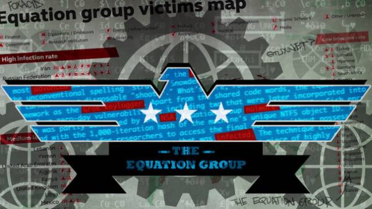 Ilustración de 'The Equation Group' hecha por la web Arstechnica.com-