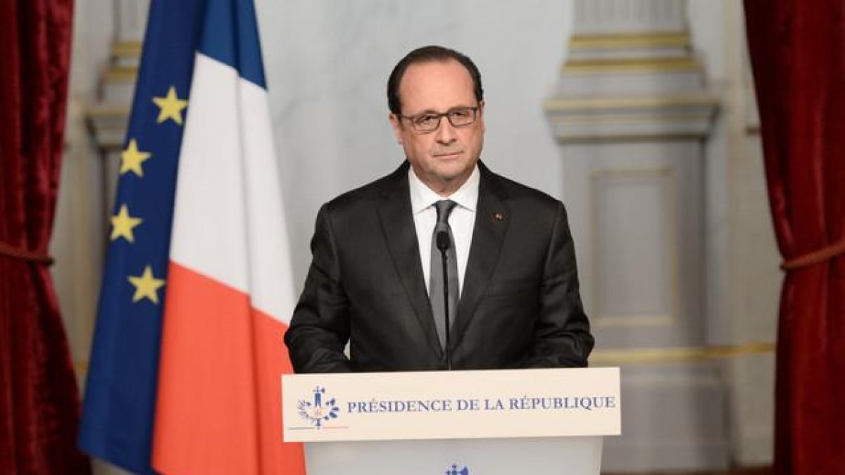 Comparecencia de François Hollande.-AP / STEPHANE DE SAKUTIN