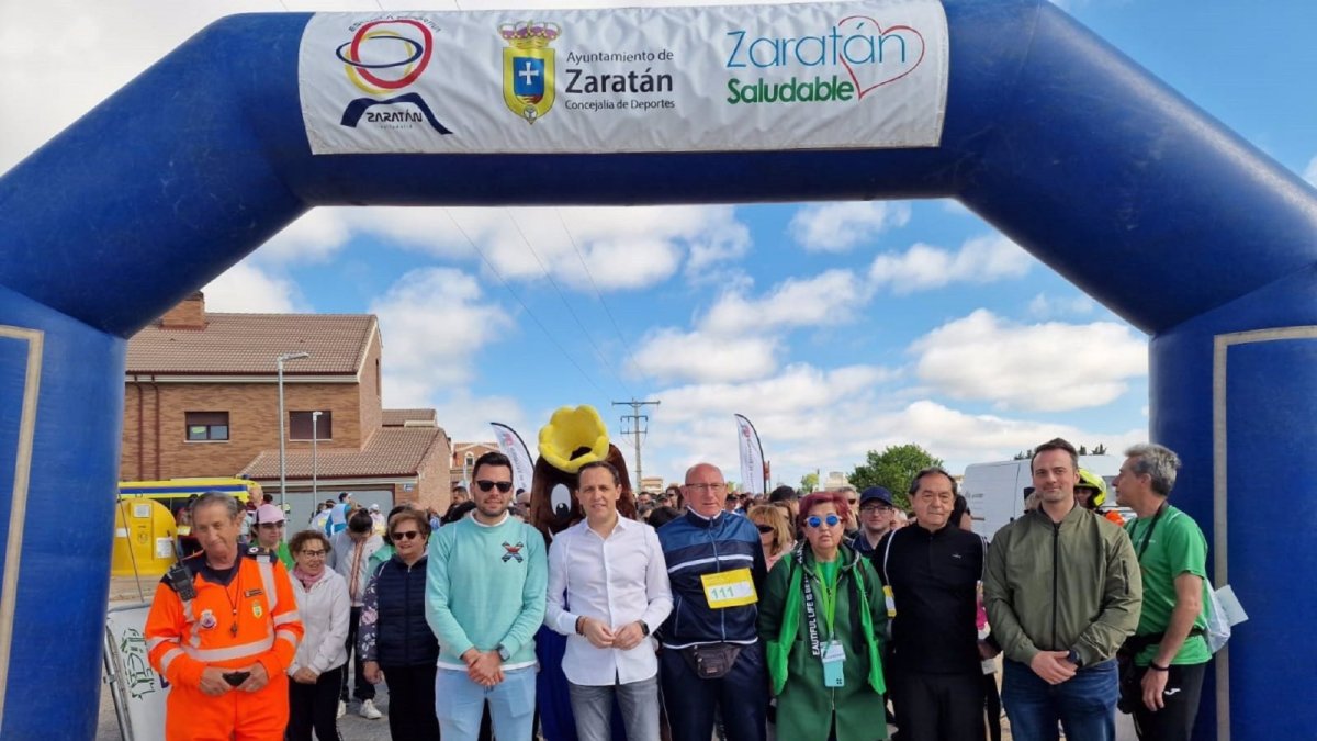 La I Marcha contra el Cáncer de Zaratán recauda más de 4.000 euros, un "éxito sin precedentes" con 772 inscritos. EUROPA PRESS
