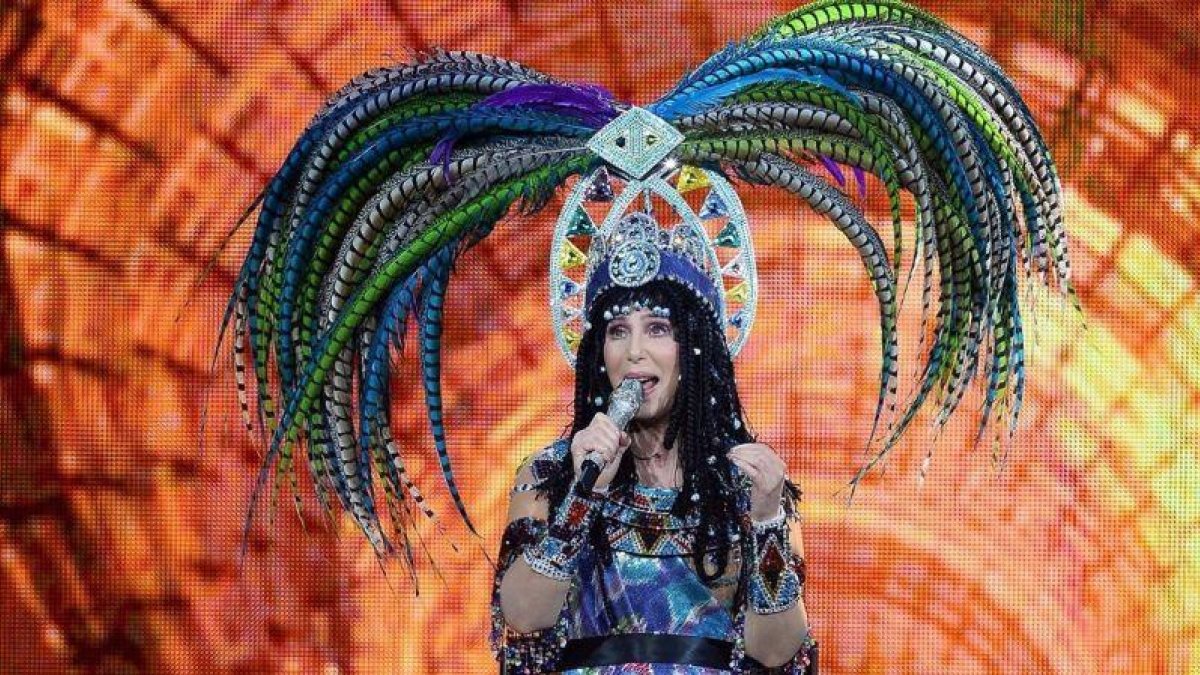 Cher, en el casino MGM Arena de Las Vegas.-AFP/ ETHAN MILLER