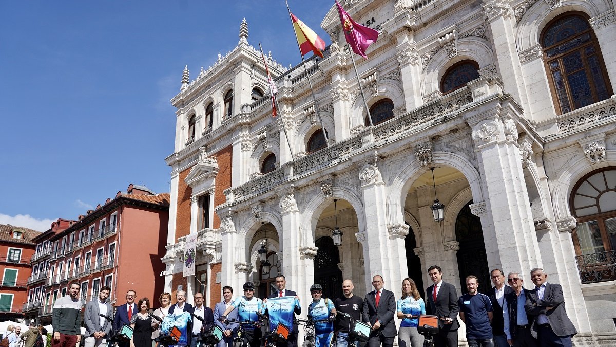 Presentación de Valladolid Bike Contra el Cáncer. ICAL