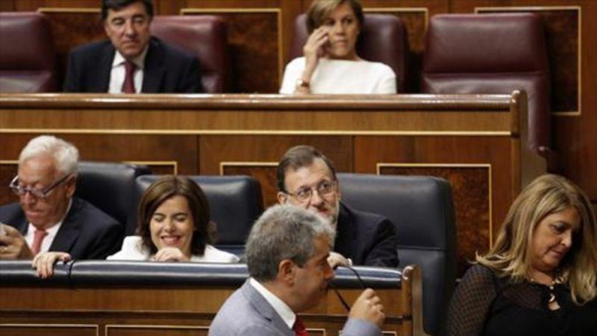 Francesc Homs en el Congreso.-JUAN MANUEL PRATS