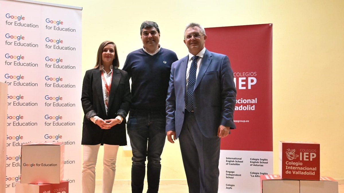 Primer evento en España del 'Google Reference School' en el Colegio Internacional de Valladolid. - E.M.
