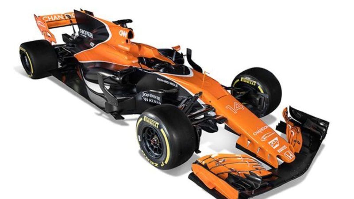 El nuevo McLaren Honda que conducirá Alonso.-