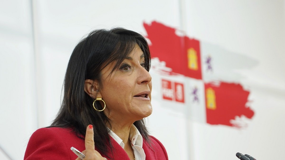La secretaria de Organización del PSOE de Castilla y León, Ana Sánchez.- ICAL