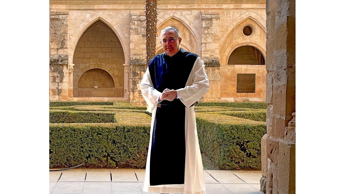 Isidoro Anguita, padre abad del monasterio de Santa María de Huerta.- ARGICOMUNICACIÓN
