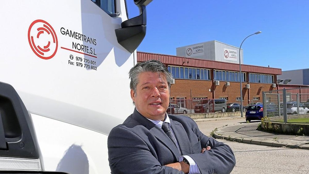 José Manuel Abad, director de la empresa de logística Gamertrans.-MANUEL BRÁGIMO