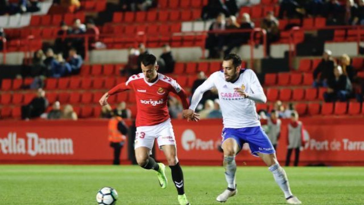 Lance del Zaragoza-Nástic de esta temporada-LA LIGA