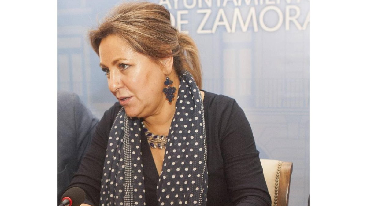La alcaldesa de Zamora, Rosa Valdeón-Ical