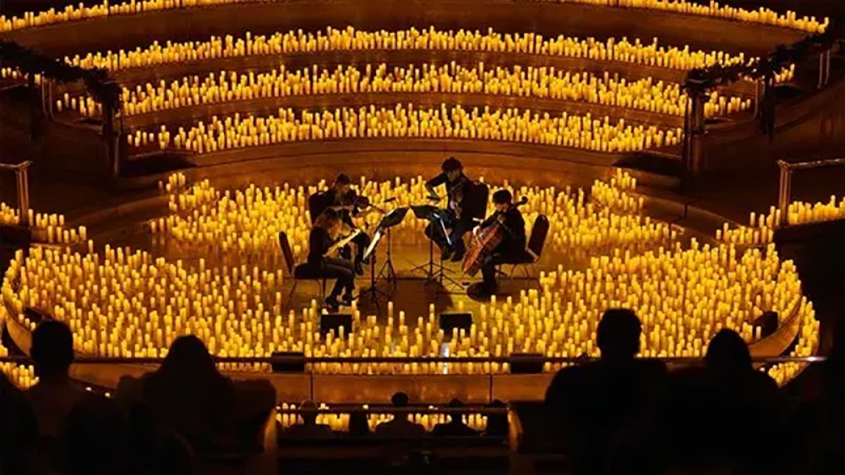 Espectáculo 'Candlelights' en una imagen de archivo .-CANDLELIGHT
