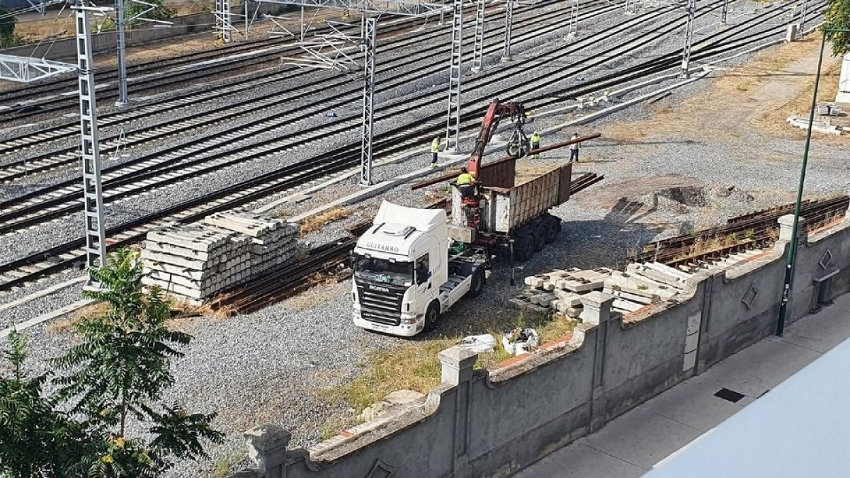 Obras de integración ferroviaria en Valladolid. E.M.