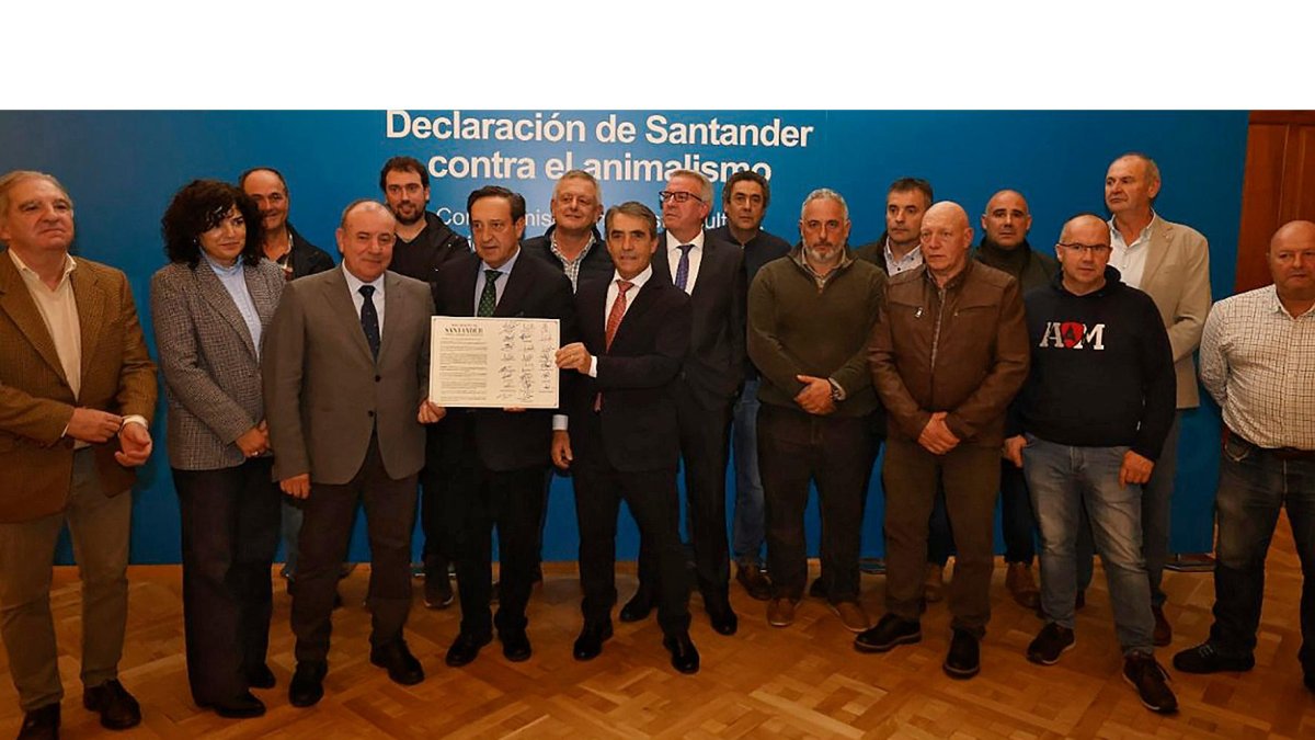 Firmantes de la Declaración de Santander. -LDF