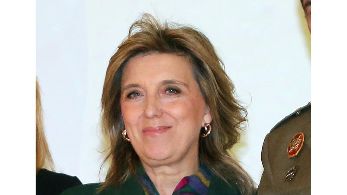 La delegada del Gobierno en Castilla y León, María José Salgueiro.-RUBÉN CACHO / ICAL