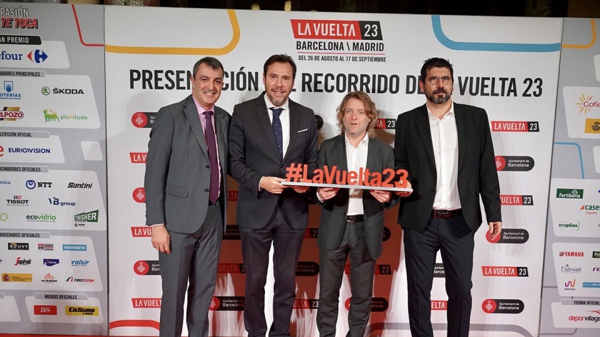 Presentación de la Vuelta a España en Barcelona. / EM