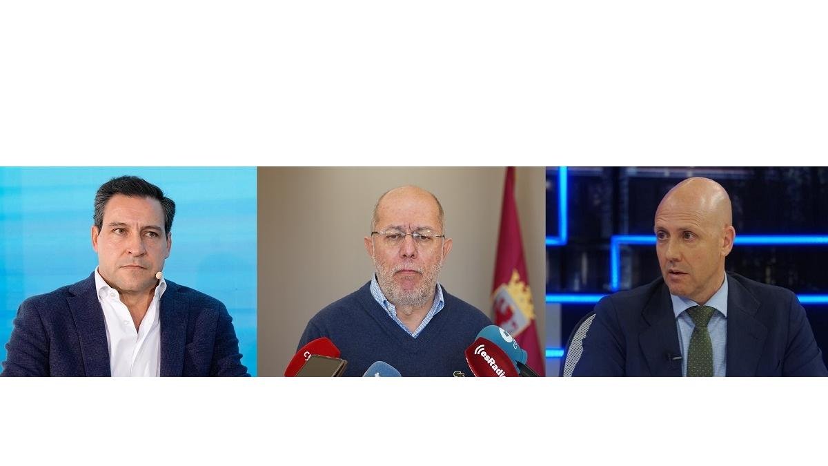 Raúl de la Hoz, Francisco Igea y Carlos Menéndez.-E.M. / ICAL