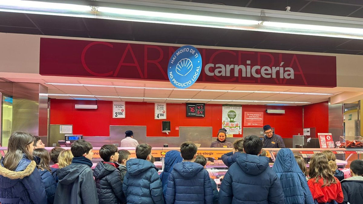 Niños de Valladolid aprenden sobre alimentación saludable en los supermercados Gadis - GADIS