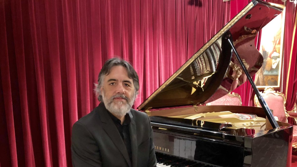 El pianista riosecano en una imagen reciente