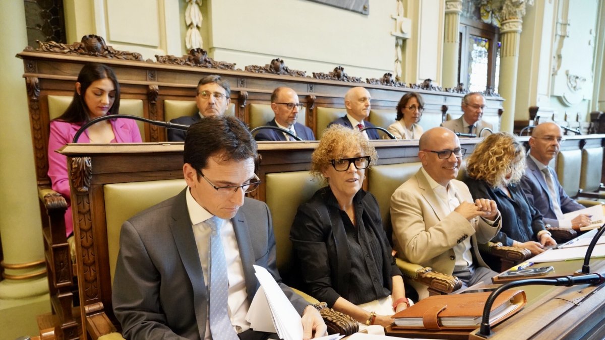 Sesión extraordinaria del Pleno del Ayuntamiento de Valladolid, que acoge el debate sobre el Estado de la Ciudad correspondiente al año 2024.