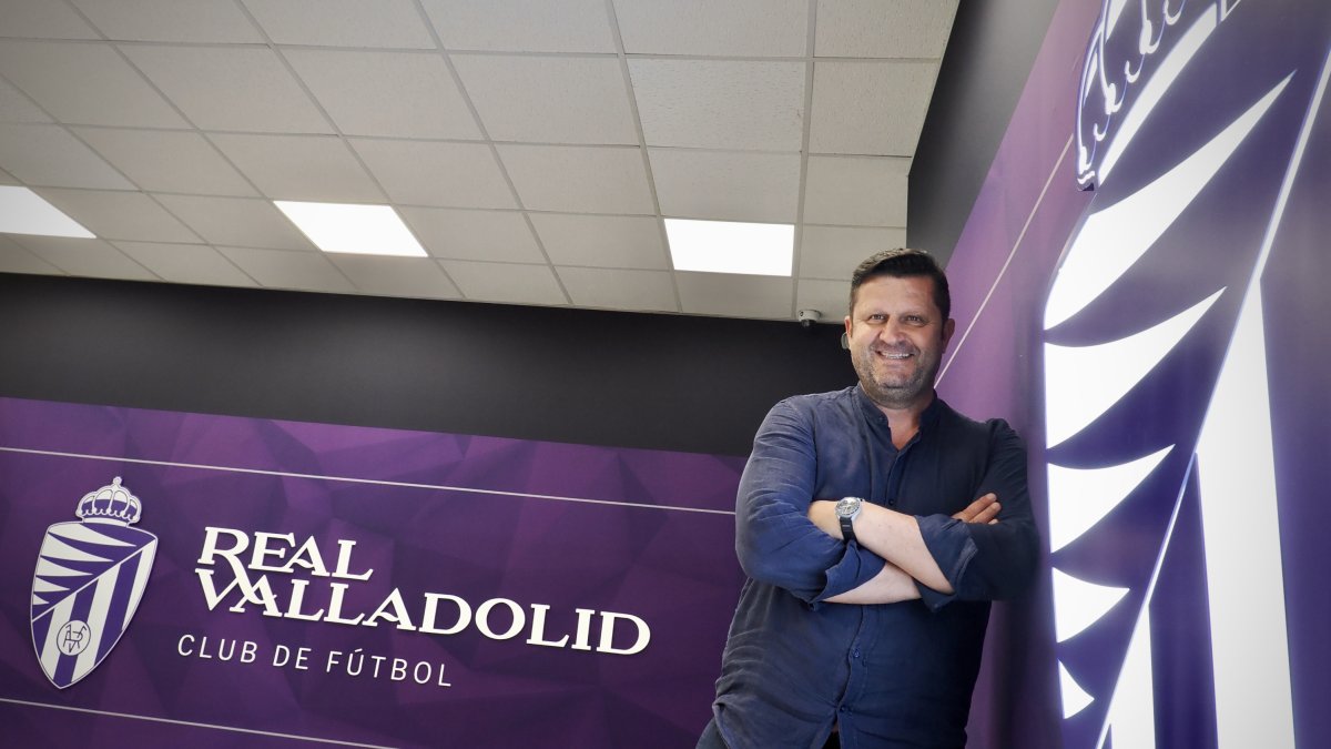 Domingo Catoira, director deportivo Del Real Valladolid.