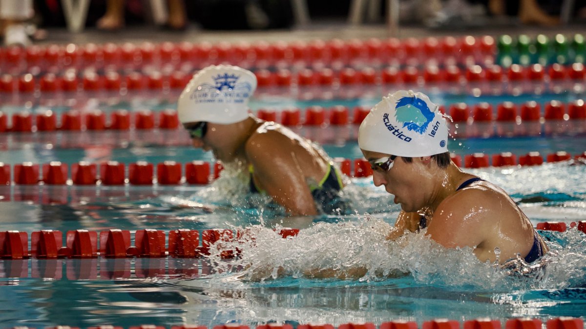 Campeonato de Castilla y León de natación en Río Esgueva