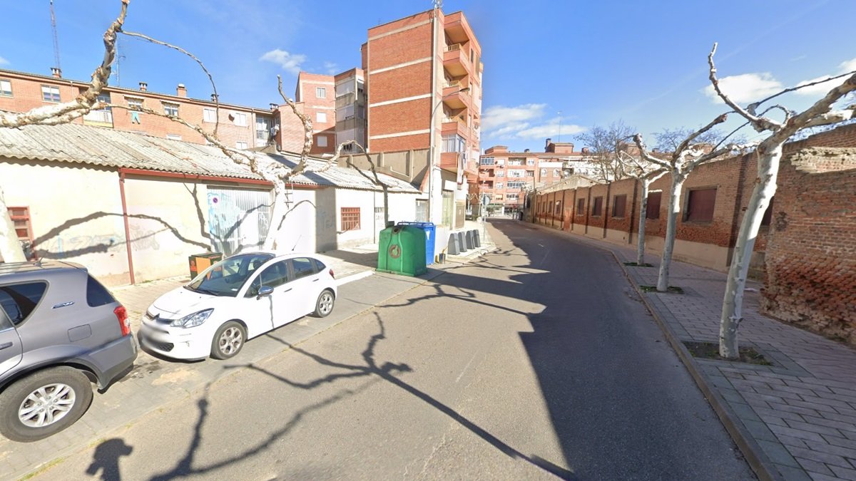 Calle Adajuela de Medina del Campo.