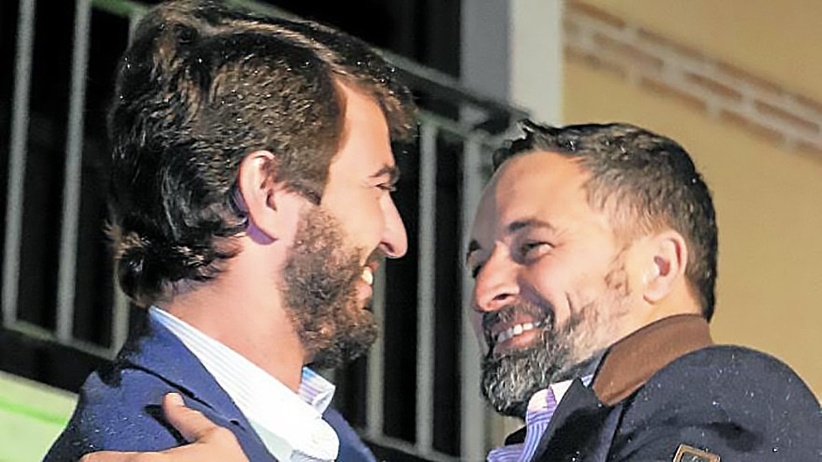 Gallardo y Santiago Abascal.