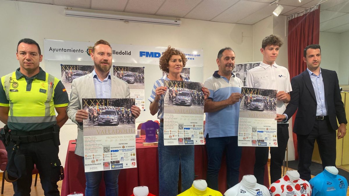 Presentación de la XXXII Vuelta Ciclista a Valladolid Promoción Júnior.