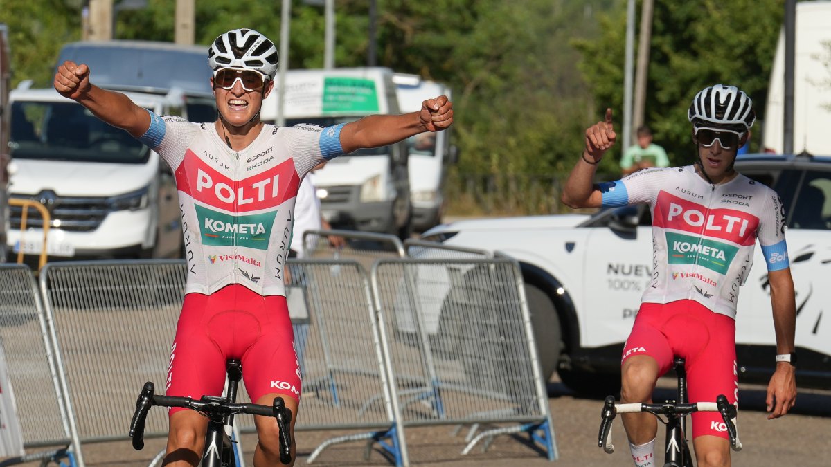 Primera etapa de la Vuelta Ciclista júnior a Valladolid