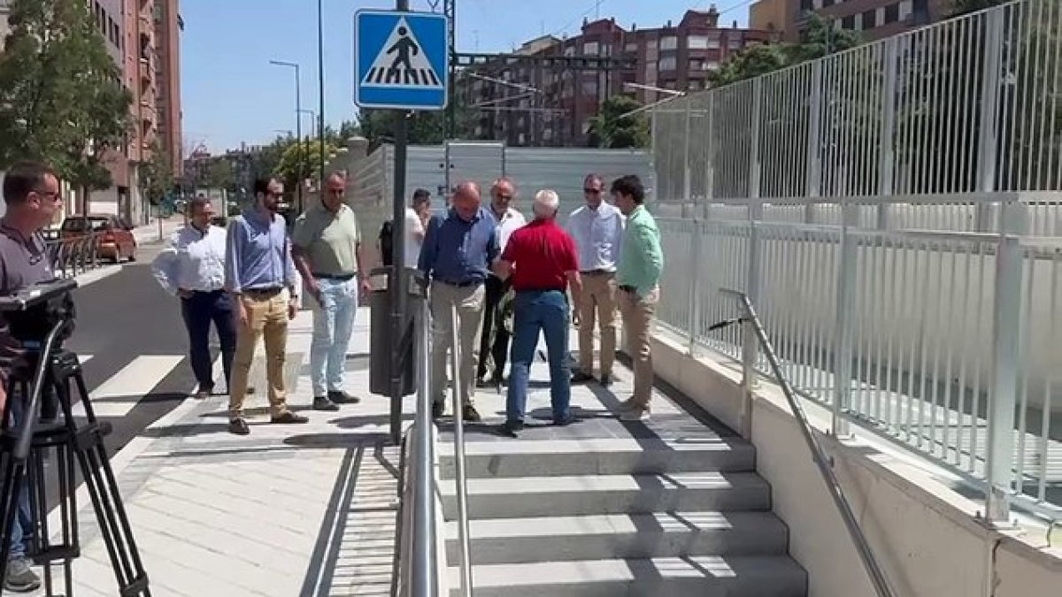 Apertura del paso de Padre Claret en Valladolid