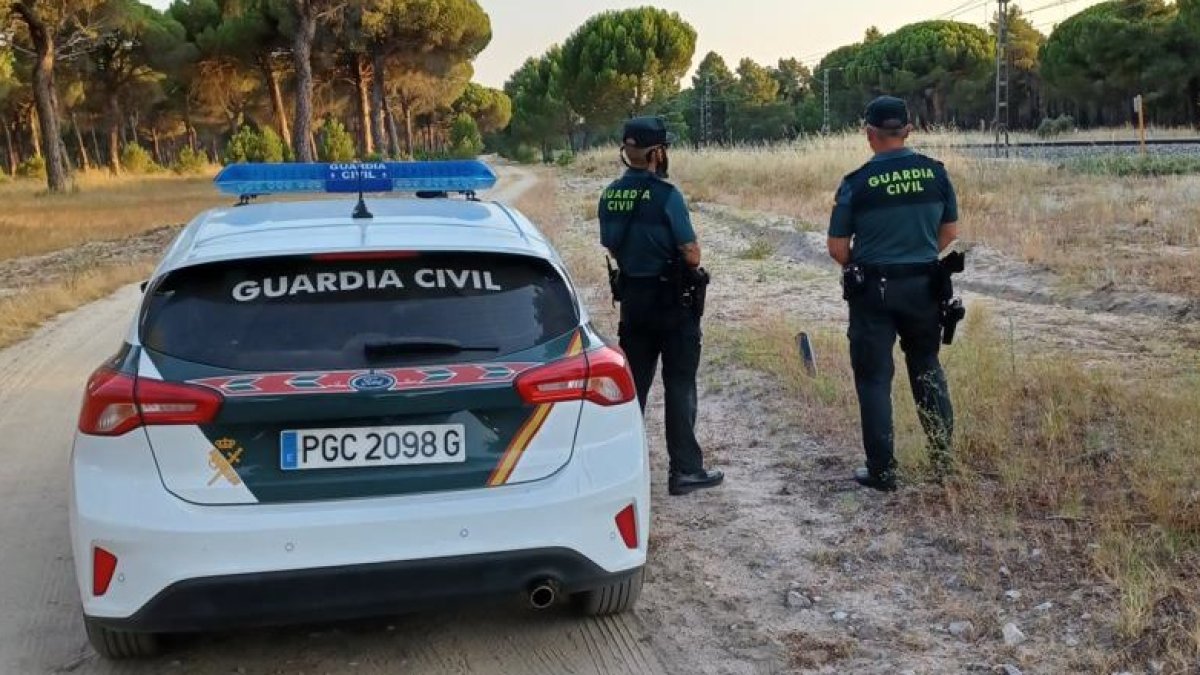 Patrulla de la Guardia Civil.