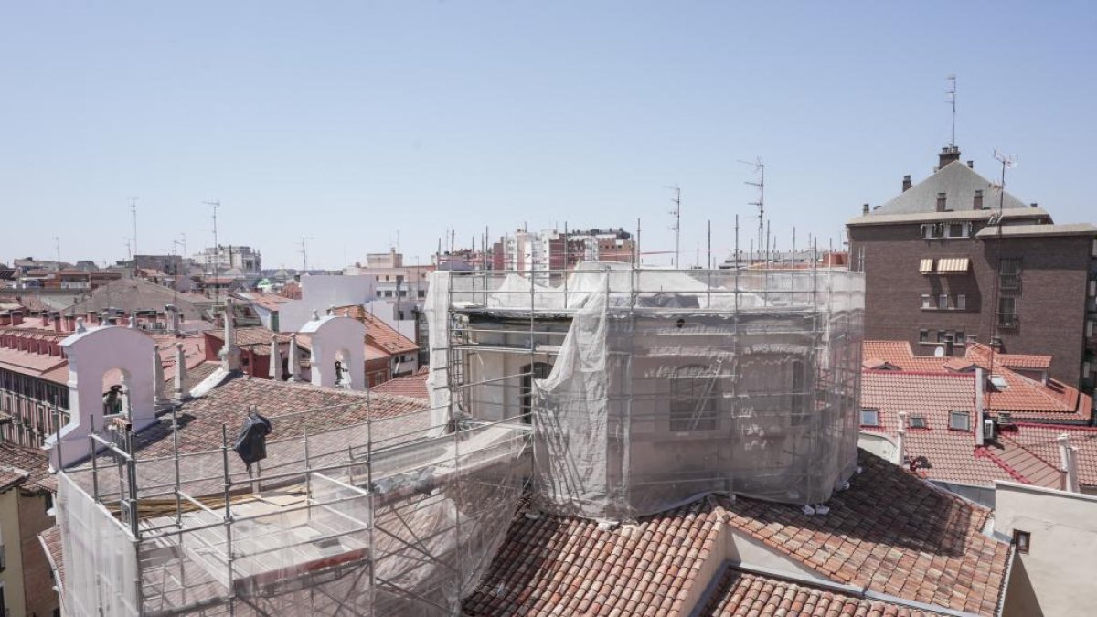 Estado actual de la iglesia de la Vera Cruz