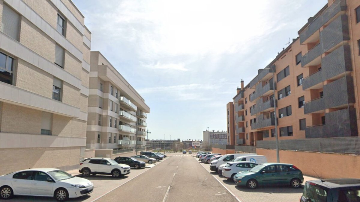 Calle Cavanilles, en Arroyo de la Encomienda, donde ocurrió el suceso.