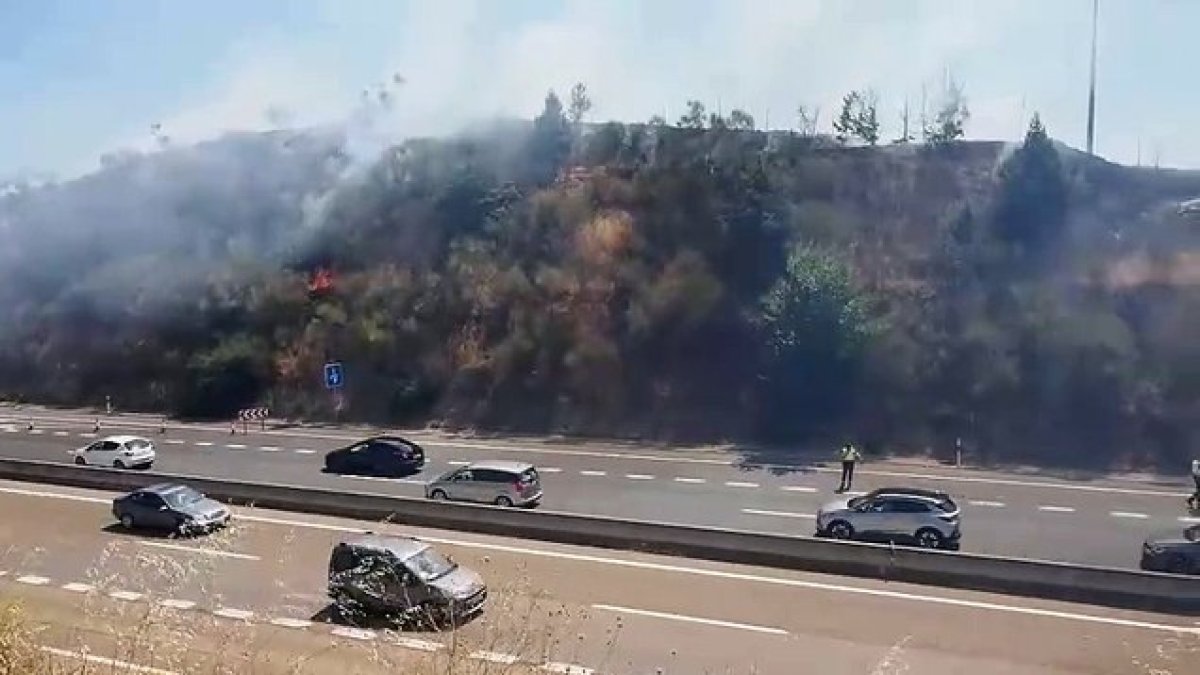 Incendio en Simancas