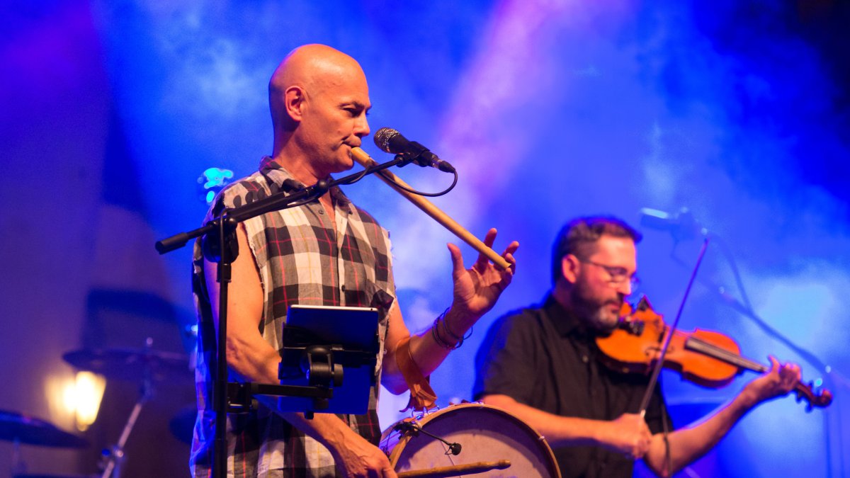 Imagen de archivo de los Celtas Cortos en un concierto