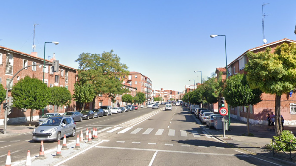 La Avenida Segovia, calle en la que se produjo el suceso.