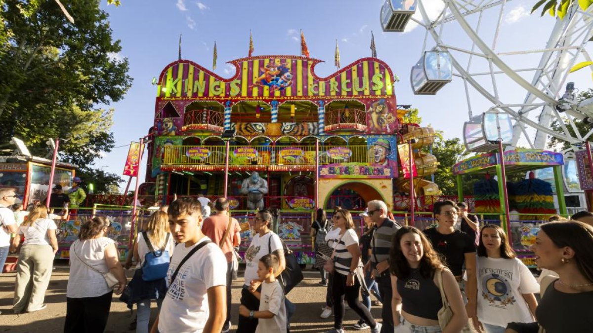 Carruseles de la feria de Valladolid