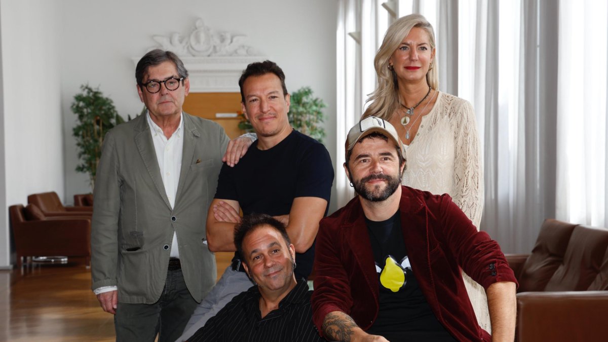 Viteri, Cañas y Carvajal junto a Magdalena y Rovalher, en el Calderón