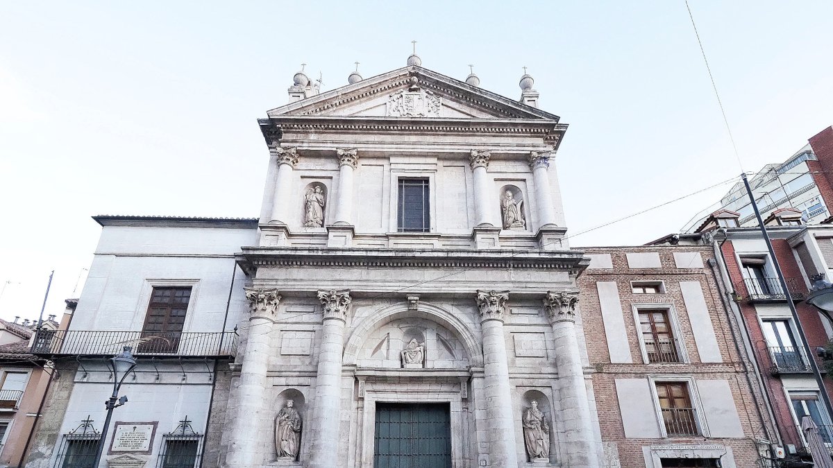 La iglesia de las Angustias de Valladolid en una imagen de archivo