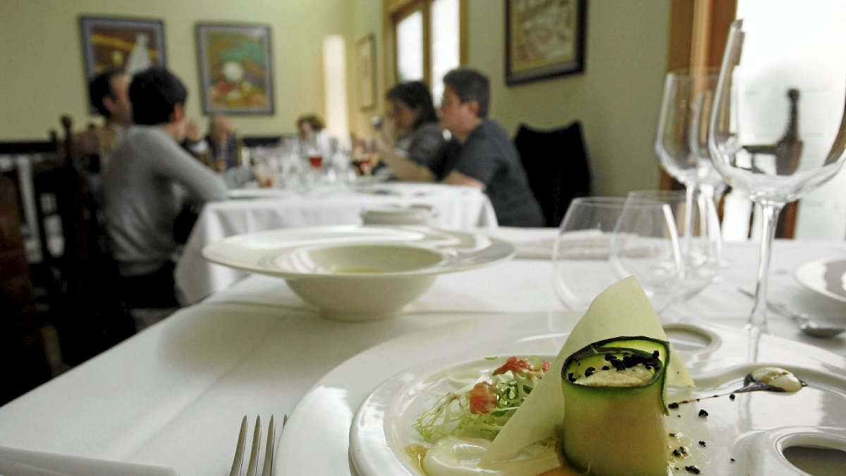 Comedor de Don Bacalao que ahora gestionarán los dos hosteleros vallisoletanos.