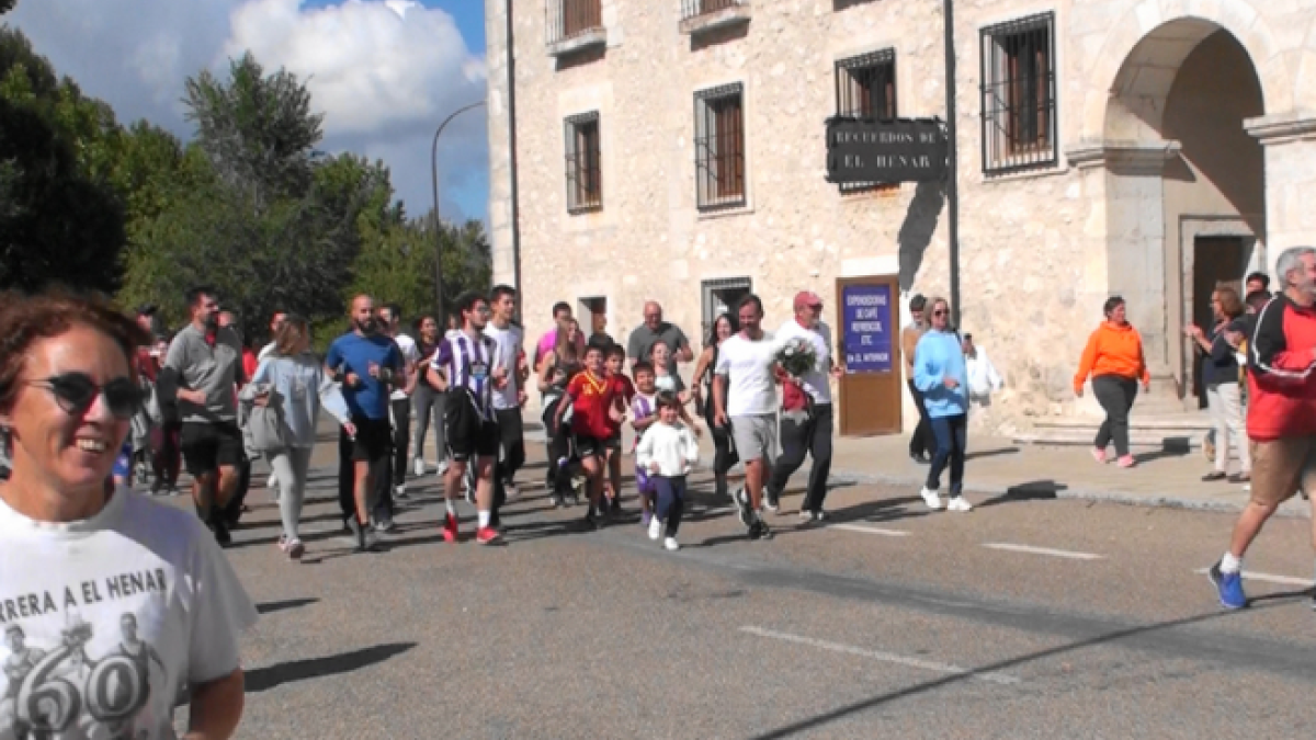 Carrera a El Henar en una edición precedente.