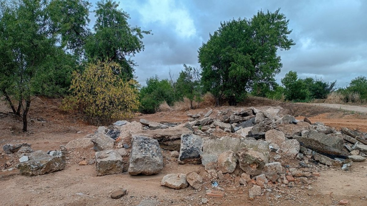 Obras en la reserva biológica-urbana El Tomillo