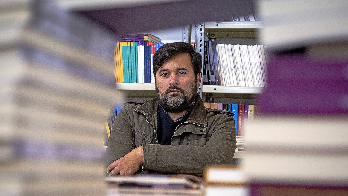 Javier Campelo, en una imagen de archivo, en La Sombra de Caín