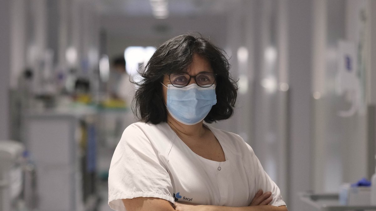 Ángela Rodríguez, jefa de la unidad de Hematología del Complejo Asistencial Universitario de Salamanca.