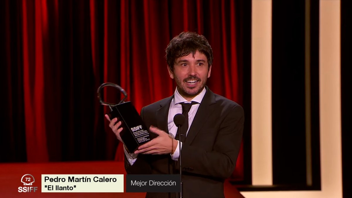 Pedro Martín Calero en el Festival de Cine de San Sebastián