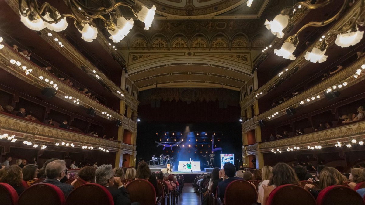 Sesión de la Seminci en el Teatro Calderón, imagen de archivo