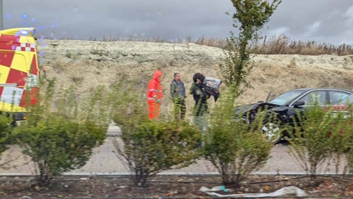 Accidente en las cercanías de Río Shopping