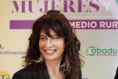 La ministra de Igualdad, Ana Redondo, en la inauguración de la jornada Mujeres y Vida en el medio rural.