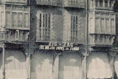 La plaza de Fuente Dorada en 1910