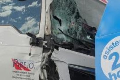 Accidente en el municipio de Vega de Valdetronco con un operario herido